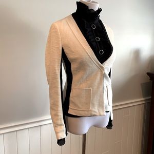 Nanette Lepore black and white blazer